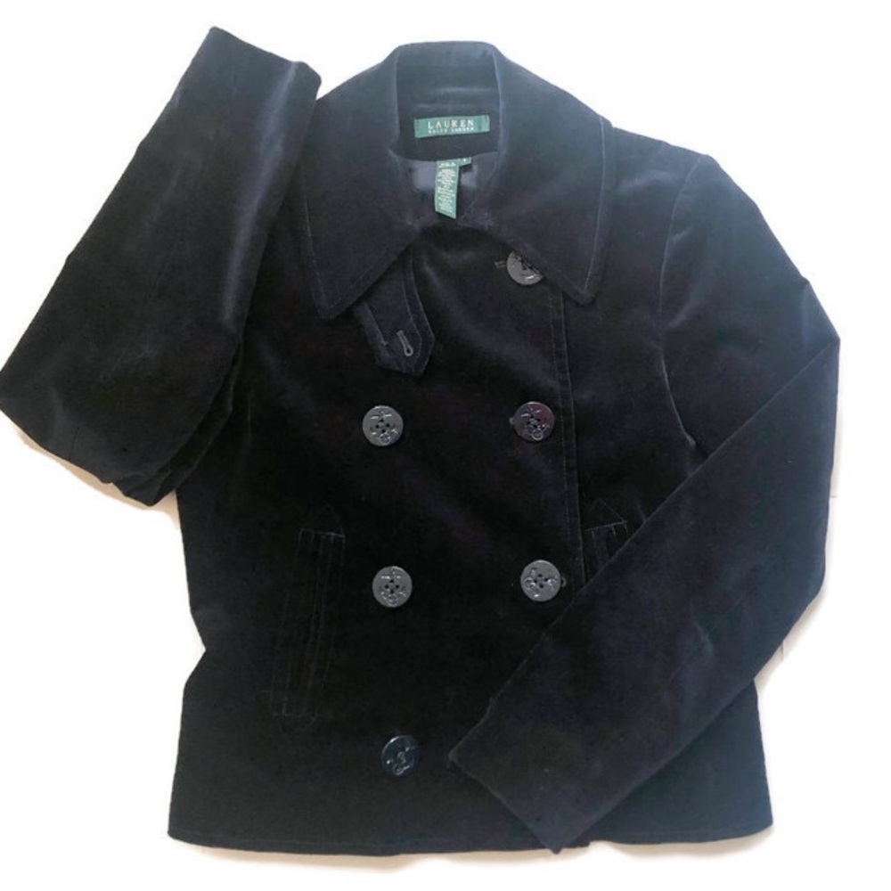 Lauren Ralph Lauren | velvet pea coat